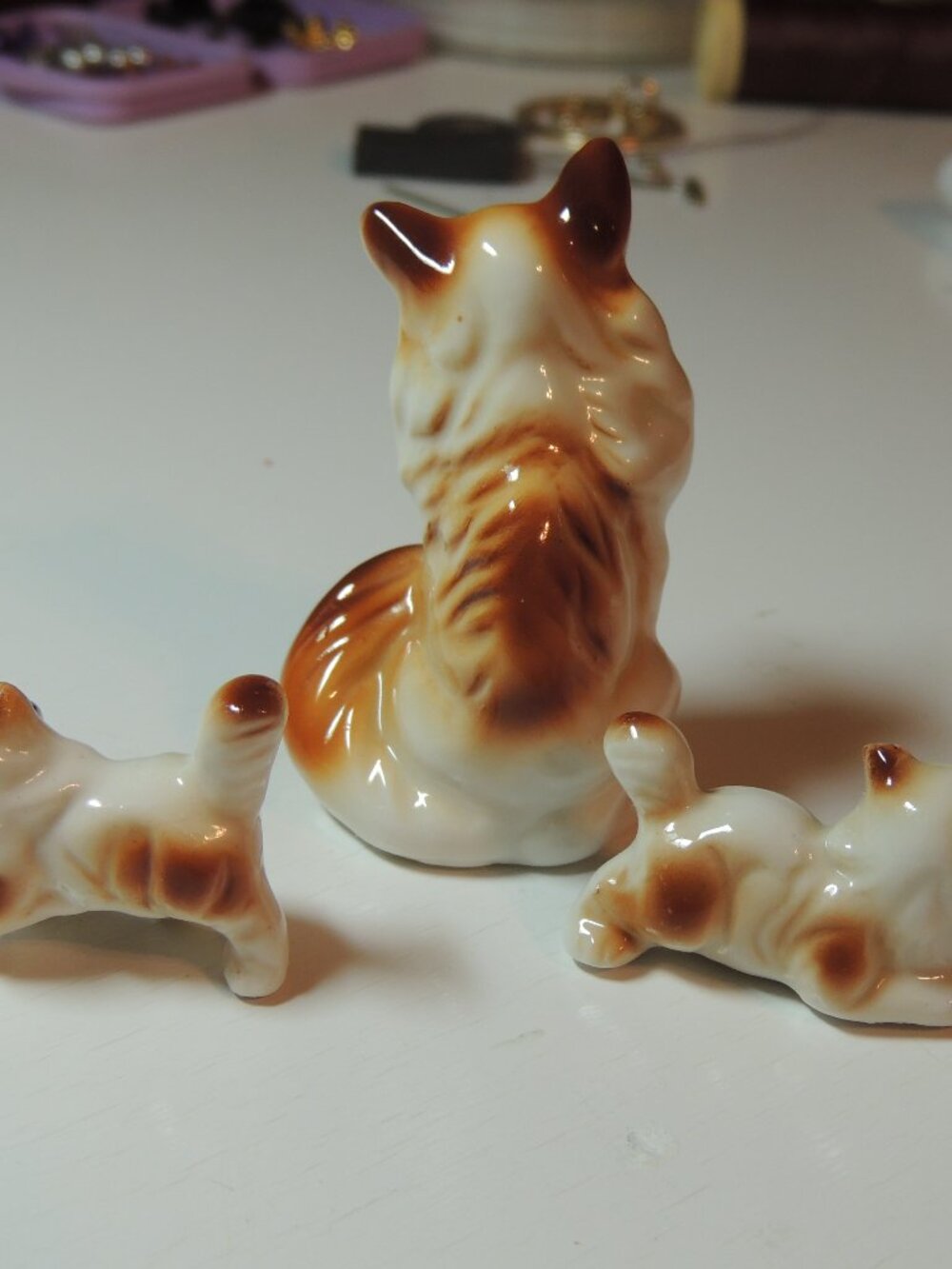 small glass animal figurines (only one Hagen-Renaker) - Picture 15 of 16